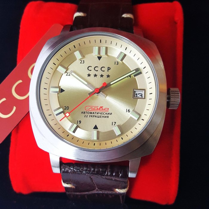 CCCP - Automatic Slava - Limited Edition - TOLSTOY - Peace - Ingen mindstepris - Mænd - Ny