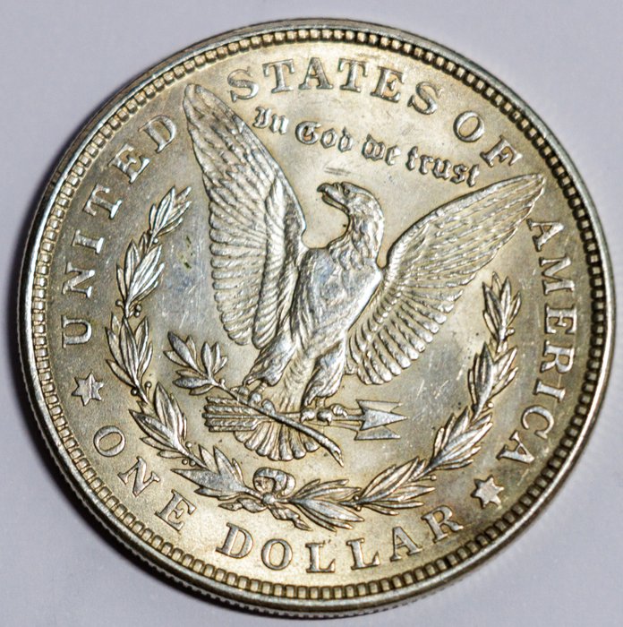 Förenta staterna. Morgan Dollar 1921  (Ingen mindstepris)