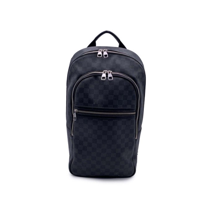 Louis Vuitton - Damier Graphite Canvas Michael Shoulder Bag - Rygsæk