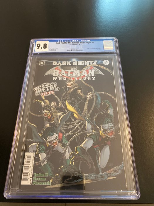 Dark Nights: The Batman Who Laughs - 1 Graded comic - CGC 98