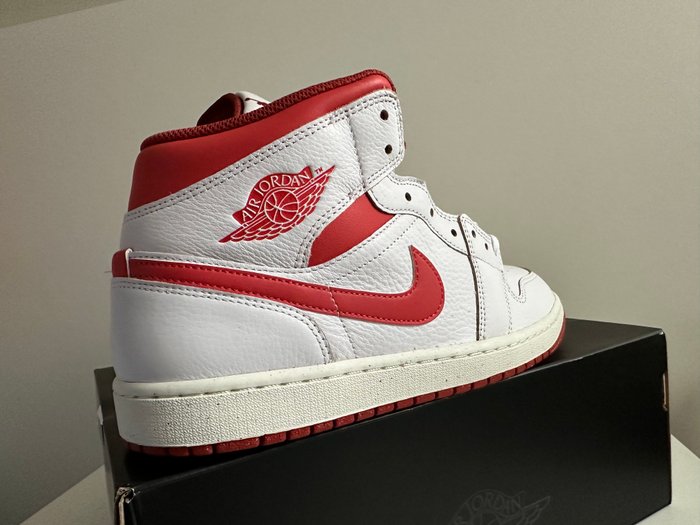 Air Jordan - Air Jordan 1 Mid - Sneakers - Størelse: EU 45