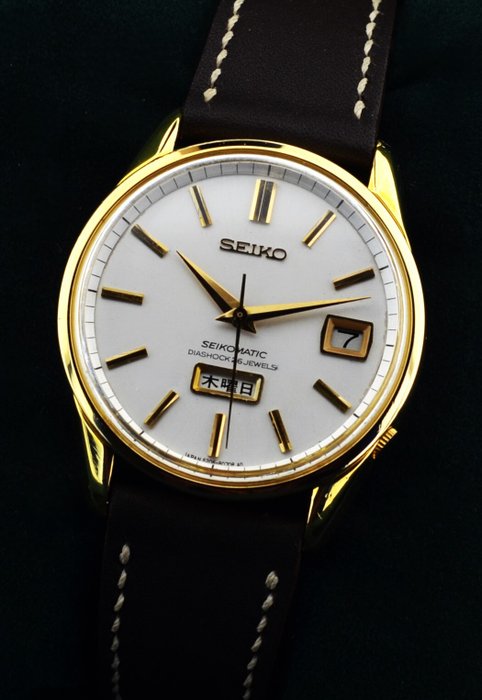 Seiko - Seikomatic Weekdater Diashock 26 Jewels - Ingen mindstepris - 6206-8040 - Mænd - 1960-1969