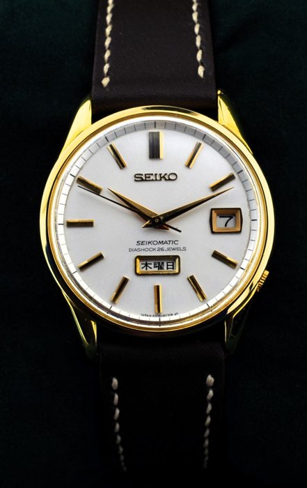 Seiko - Seikomatic Weekdater Diashock 26 Jewels - Ingen mindstepris - 6206-8040 - Mænd - 1960-1969