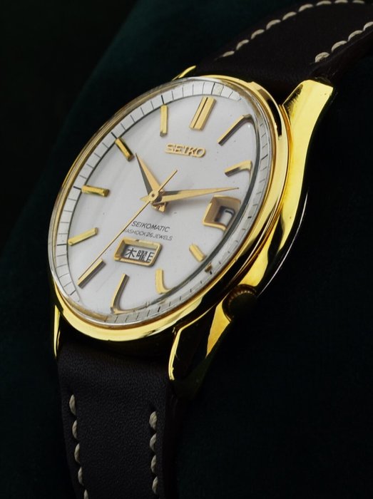 Seiko - Seikomatic Weekdater Diashock 26 Jewels - Ingen mindstepris - 6206-8040 - Mænd - 1960-1969