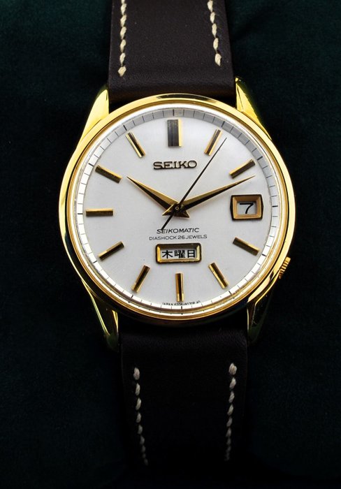 Seiko - Seikomatic Weekdater Diashock 26 Jewels - Ingen mindstepris - 6206-8040 - Mænd - 1960-1969