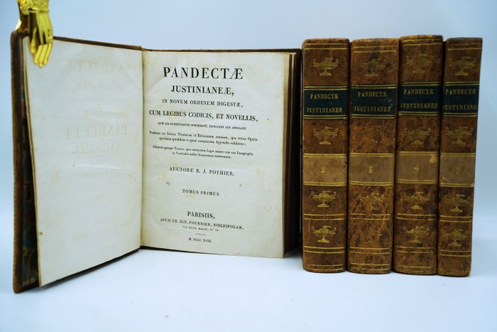 R.J. Pothier - Pandectae justinianeae - 1818-1820