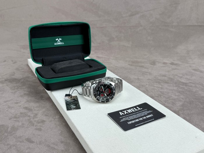 Axwell - Minister serie Chronograph Date - Ingen mindstepris - AXWAW105-2 - Mænd - 2011-nu