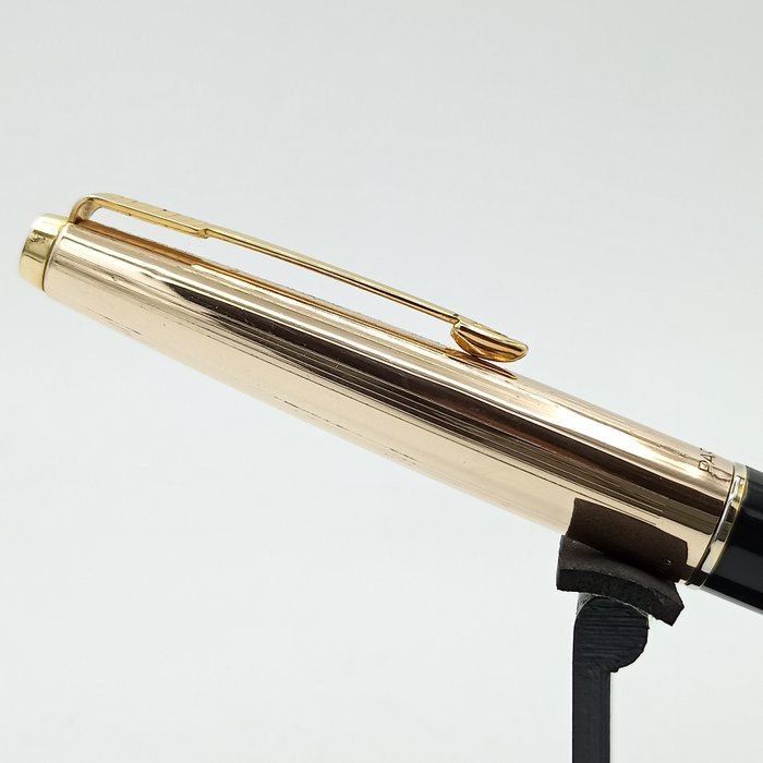 Parker - 45 - Rolled gold cap - Fyldepen