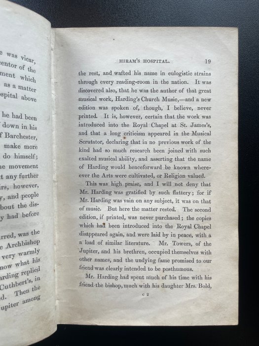 Anthony Trollope - Barchester Towers - 1857