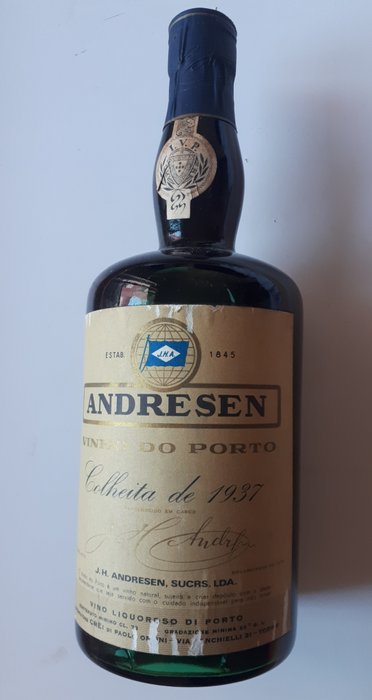 1937 Andresen - Colheita Port - Flasket 1972 -  Douro  - 1 Flaske (0,75L)