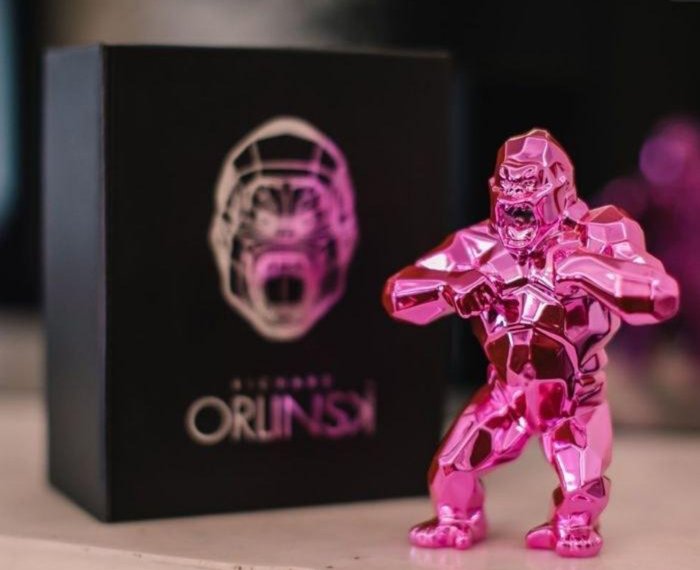 Richard Orlinski (1966) - Kong Spirit - SOLD OUT  Pink Edition