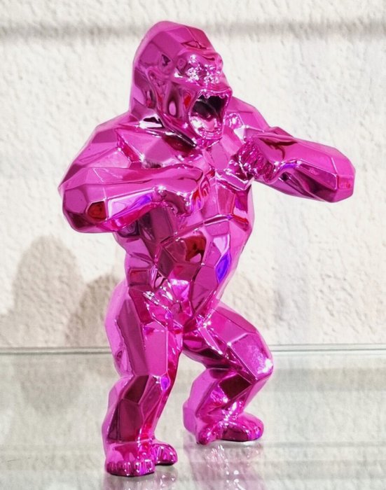 Richard Orlinski (1966) - Kong Spirit - SOLD OUT  Pink Edition