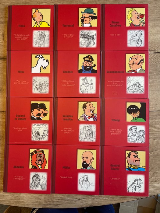 Tintin - 1 Sæt med 29 album og dokumenter - 1961/2007