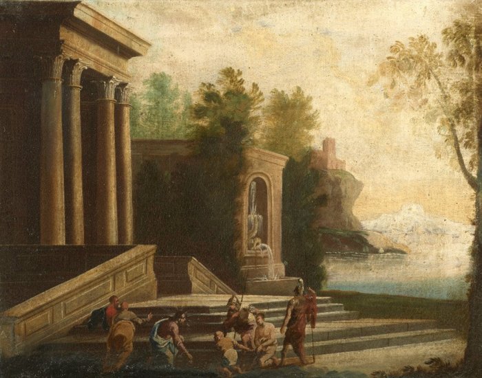 Viviano Codazzi (1604-1670), Scuola di - Scena della vita di Cristo