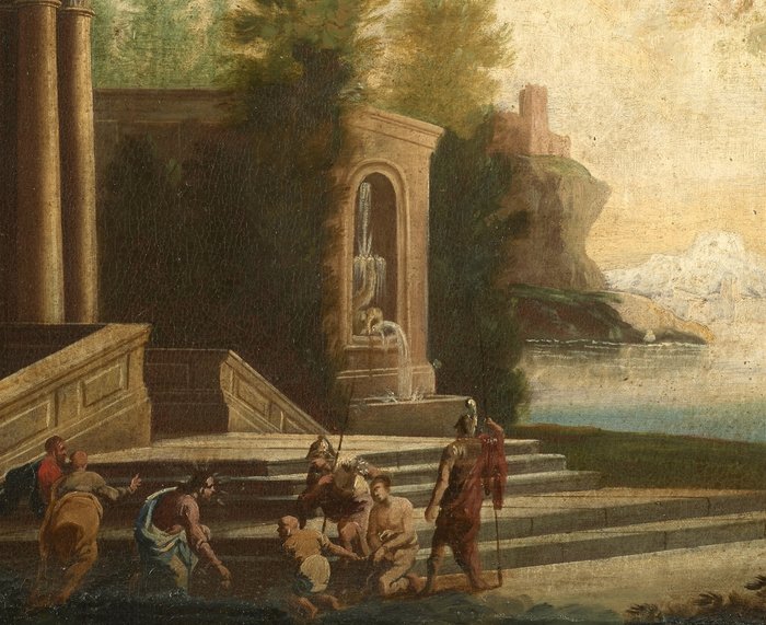 Viviano Codazzi (1604-1670), Scuola di - Scena della vita di Cristo