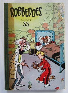 Robbedoes (magazine) - Robbedoes album 35 - 1 Album - Første udgave - 1951