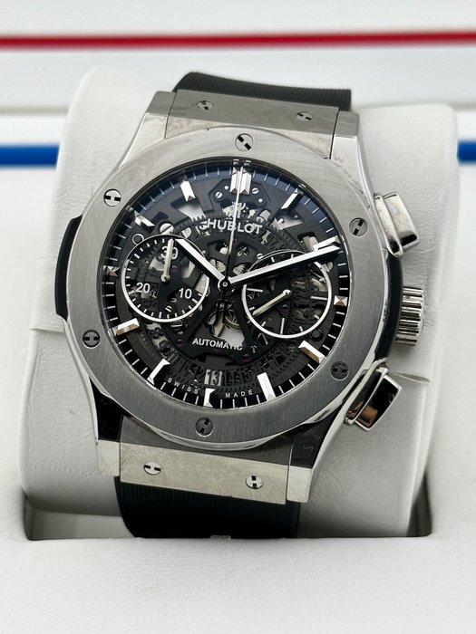 Hublot - Classic Fusion Aerofusion Skeleton Chronograph - 525NX0170LR - Mænd - 2011-nu