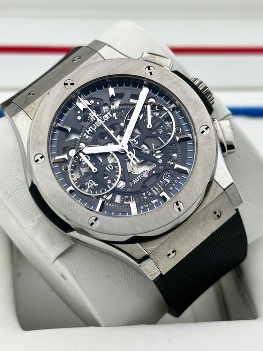 Hublot - Classic Fusion Aerofusion Skeleton Chronograph - 525NX0170LR - Mænd - 2011-nu