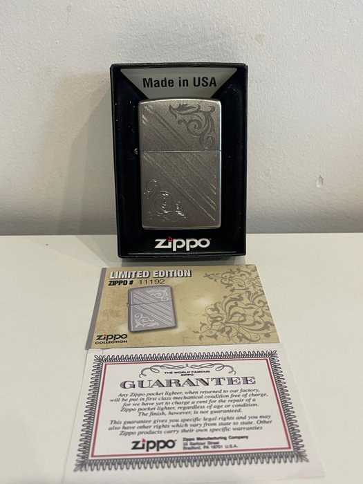 Zippo - Limited edition - 206 planeta florentine K15 - Lommelighter - Forsølvet