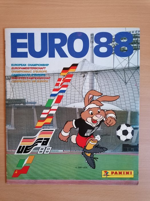 Panini - Euro 88 - Including the RARE original Sjaak Troost sticker - Complete Album