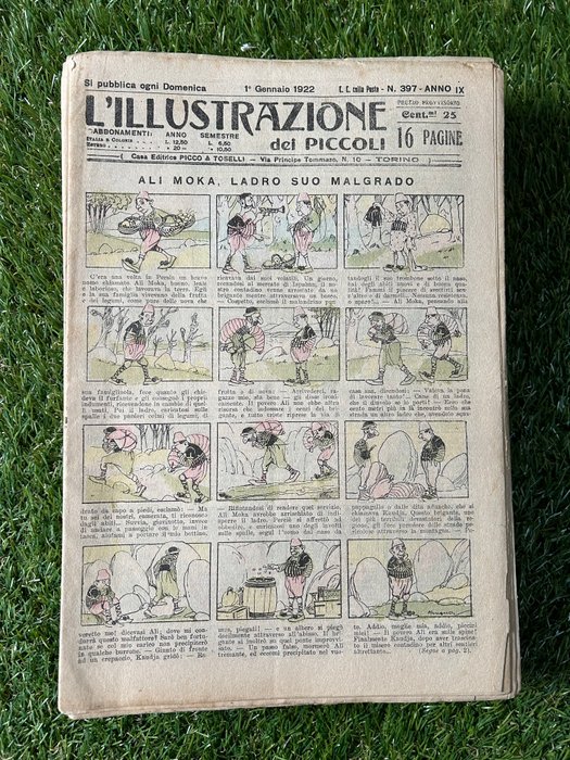 L'Illustrazione dei piccoli nn 1/52 cpl - 1922 - 47x riviste sciolte 1922/1925 - 99 Magasiner - Første udgave - 1922/1925