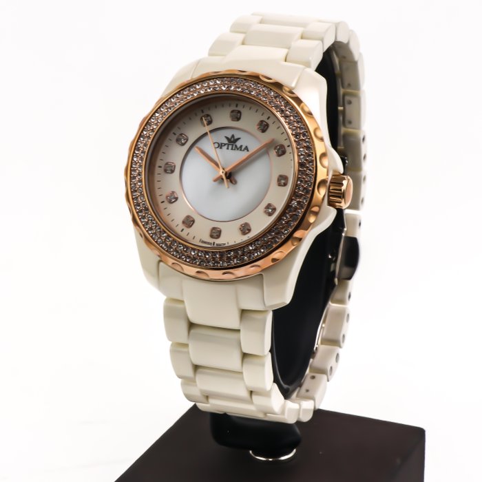 Optima - Swiss Quartz Watch - OSL319-WR-S-7 - Ingen mindstepris - Mænd - 2011-nu