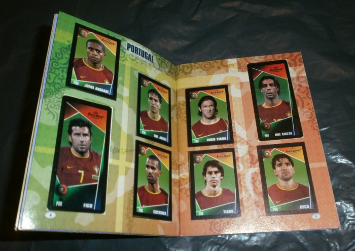 Panini - Euro 2004 - Rare Pocket album (240/252) Incomplete Album