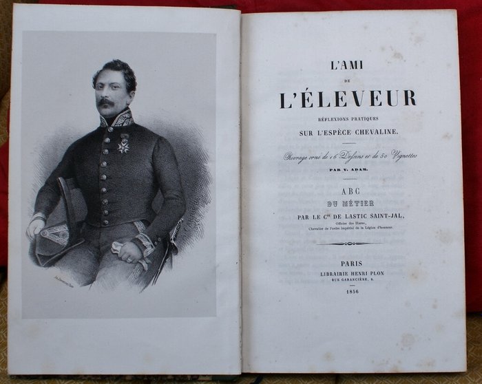 Comte de Lastic Saint-Jal - L'Ami de l'éleveur - 1856