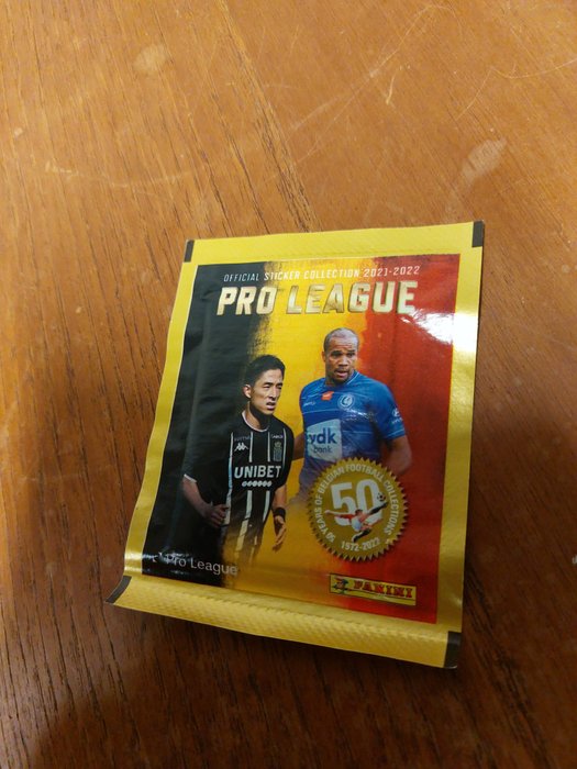 Panini - Pro League Belgium - 100 packets + hardcover album - 1 Mixed collection