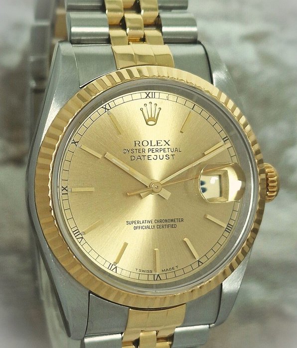 Rolex - Oyster Perpetual Datejust - Ingen mindstepris - Ref. 16233 - Mænd - 1990-1999