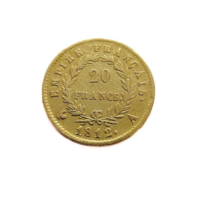 Frankrig. 20 Francs 1812-A Napoleon