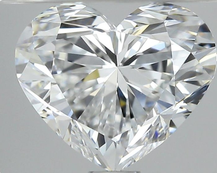 2 pcs Diamant  (Natur)  - 2.40 ct - Hjerte - G - VVS1, VVS2 - Gemological Institute of America (GIA) - fantastisk par