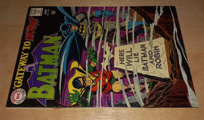 Batman #202 - A Silver Age classic! - 1 Comic - Første udgave - 1968