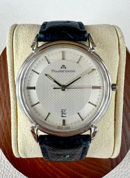 Maurice Lacroix - Classic Date Weissgold vergoldet G10 - Ingen mindstepris - 69552 - Mænd - 1990-1999