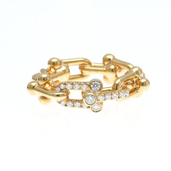 Tiffany  Co. - Ring - Tiffany HardWear Pink guld