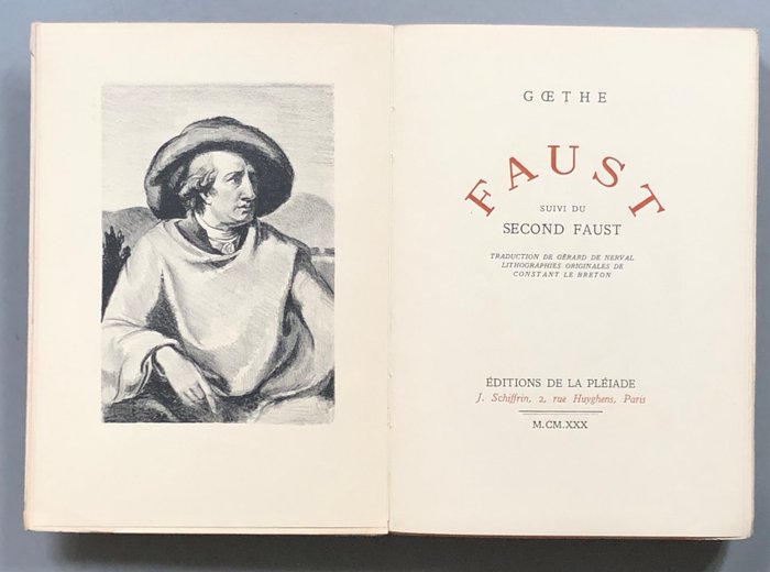 Goethe - Faust et le second Faust - 1930