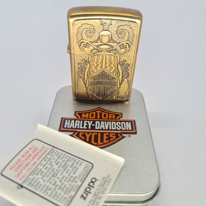 Zippo - Harley Davidson - Lighter - Messing