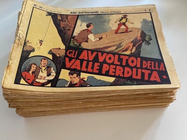 Albi dell'Intrepido - orizzontali - Gli albi dell'Intrepido - 81 Comic - Første udgave - 1946/1951