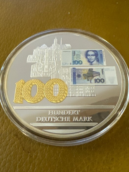 Verden. ND Gigant 10 Jahre Euro, 25 Jahre Mauerfall und Hundert Deutsche Mark - 3 pcs  (Ingen mindstepris)