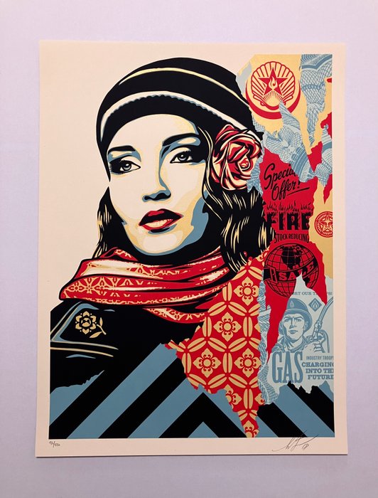 Shepard Fairey (OBEY) (1970) - Fire Sale