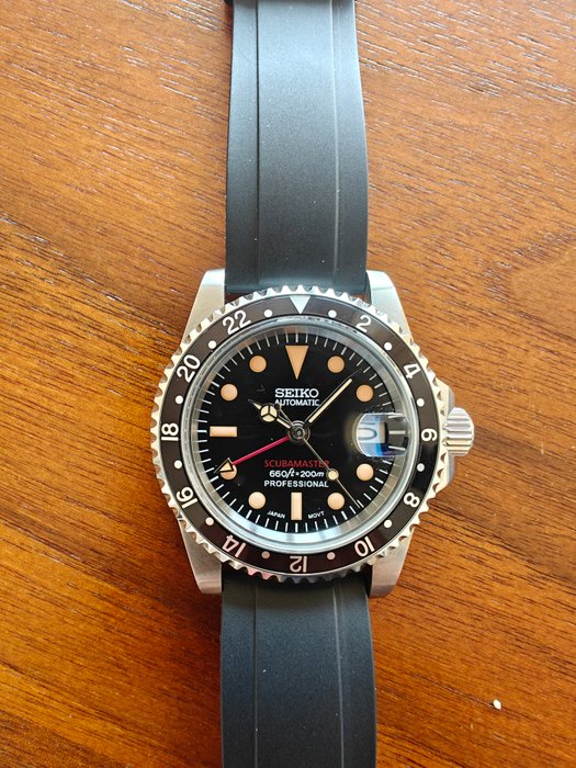 Seiko - GMT Master II Homage - Ingen mindstepris - Mænd - 2011-nu