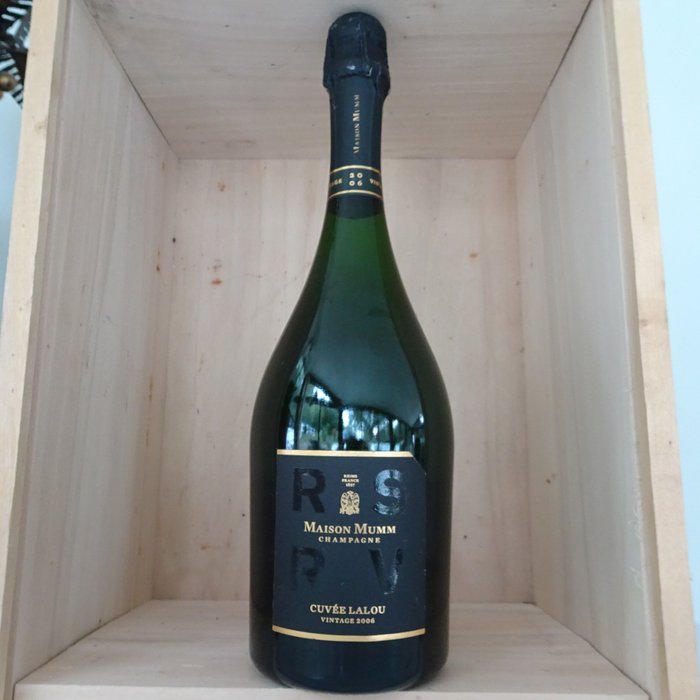 2006 G. H. Mumm, G.H. Mumm, René Lalou "RSRV" - Champagne Grand Cru - 1 Flaske (0,75L)