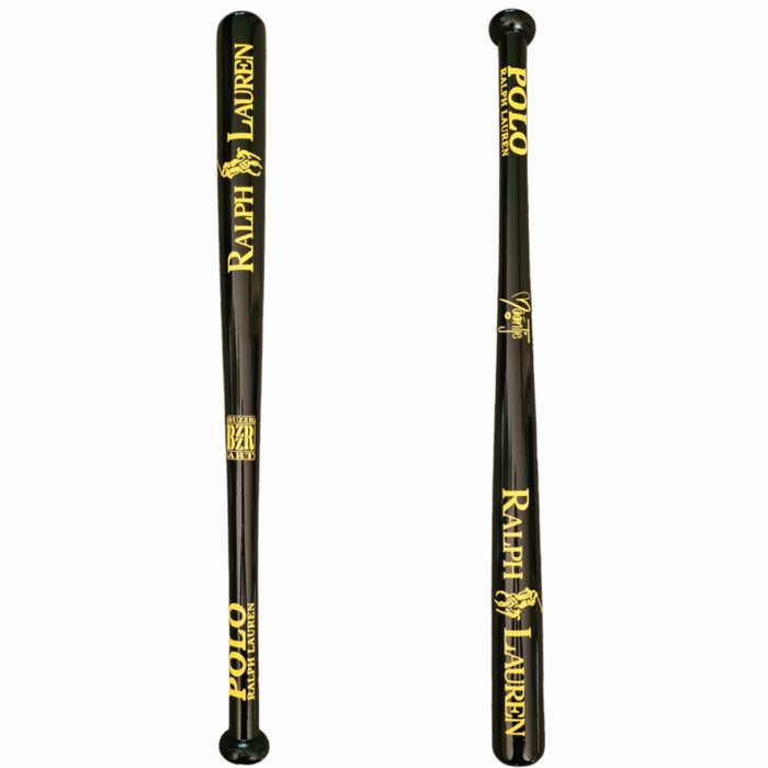 Moontje - Ralph Lauren Baseball Bat Black/Yellow edition