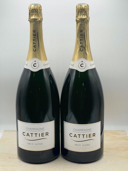 Cattier Cattier Icone - Champagne Brut - 2 Magnummer (15 L)