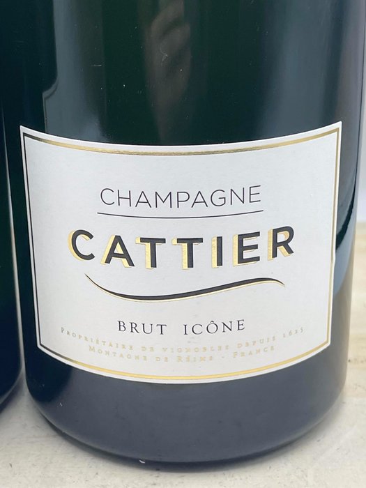 Cattier, Cattier, Icone - Champagne Brut - 2 Magnummer (1,5 L)