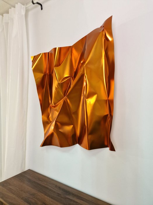 José Soler Art - Steel Silk. Orange- XL