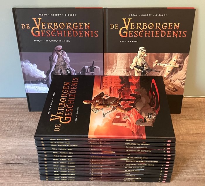 De Verborgen Geschiedenis - 1 t.em. 16 - Hardcover - 16 Album - Første udgave - 2006/2010