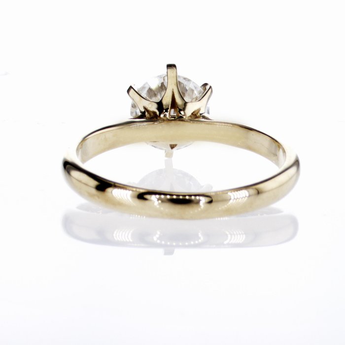 Ingen mindstepris - Forlovelsesring - 14 karat Gulguld -  1.47ct. tw. Diamant (Natur)