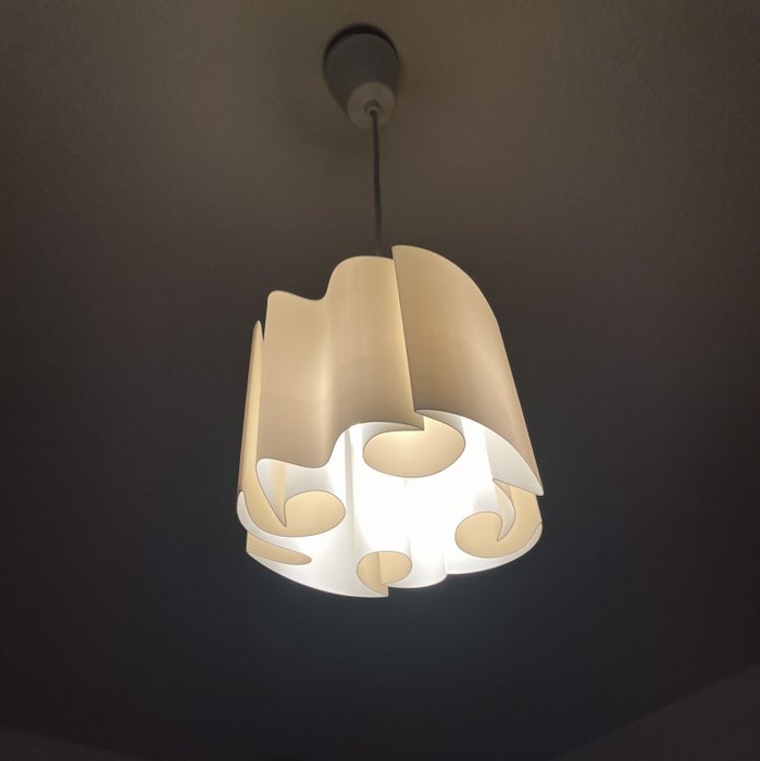 LL5H - Hængende lampe - Art Deco loftslampe - Biopolymer - Ingen forbehold