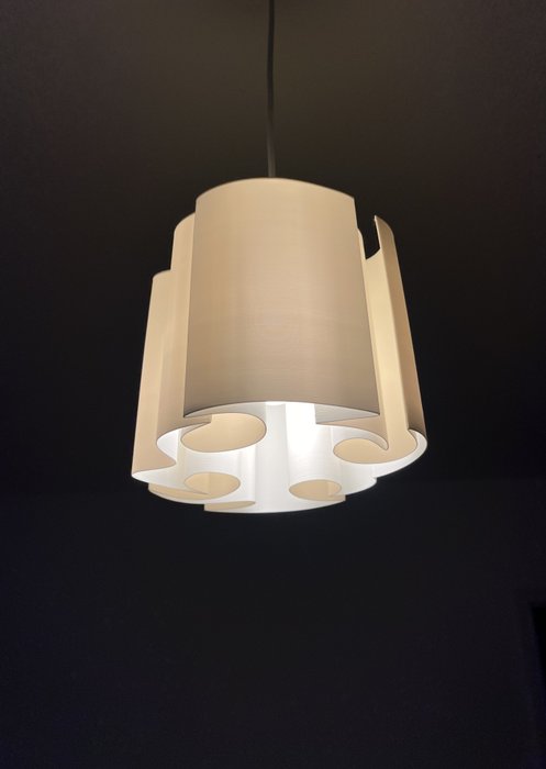 LL5H - Hængende lampe - Art Deco loftslampe - Biopolymer - Ingen forbehold